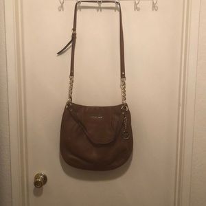 Brown Michael Kors hobo satchel